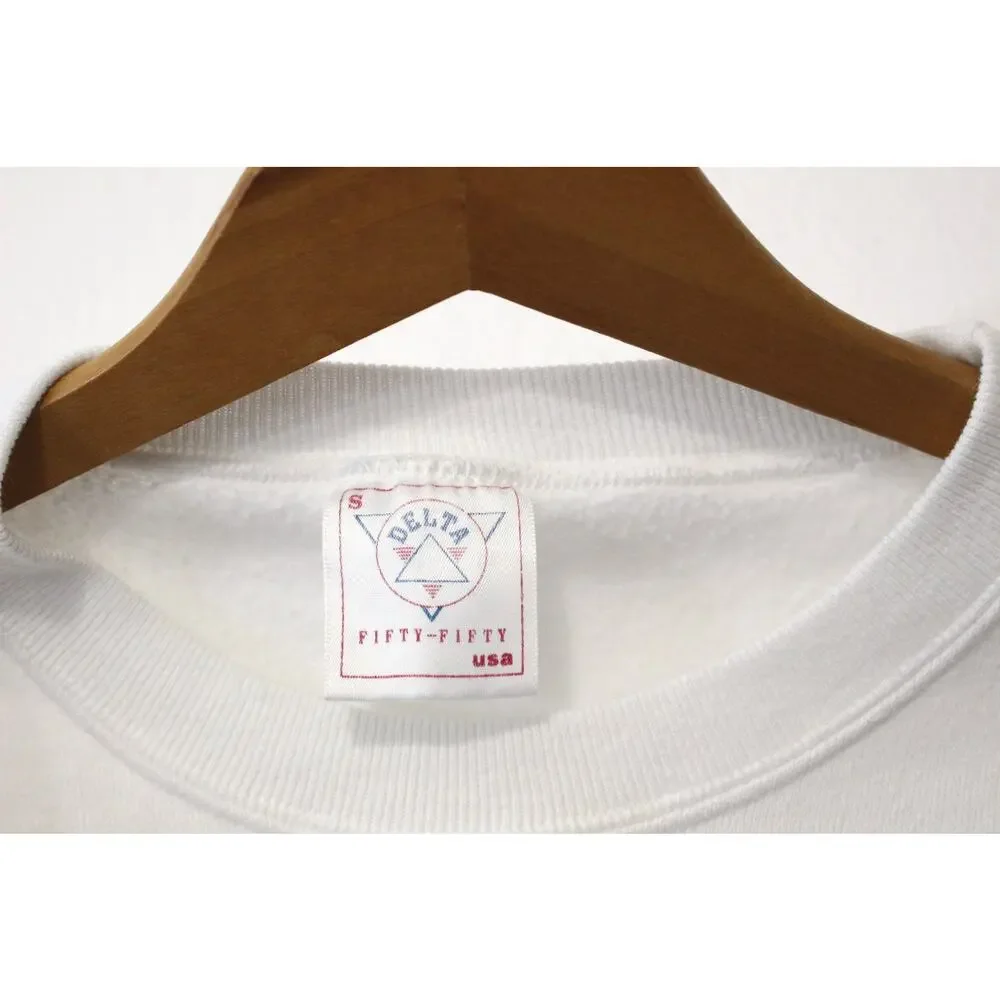 Vintage Deer Stag Bunny Rabbit Sweatshirt Small